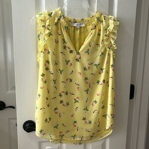 Loft size small sleeveless blouse
